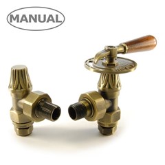 Abbey Old English Brass Manual Throttle Valves