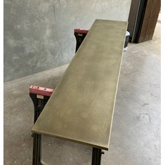 Aged Finish Brass Counter Top 