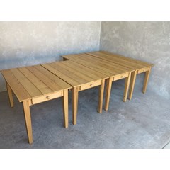 Custom Made Wooden Tables With Drawer s