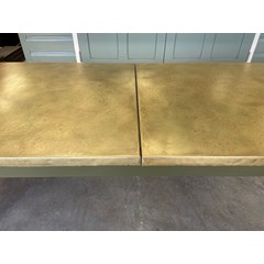 Large Antique Brass Table 