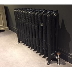 Rococo Style Carron Cast Iron Radiator Fitted 