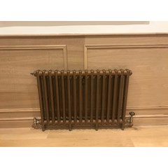 Victorian Style Carron Cast Iron Radiator Fitted 