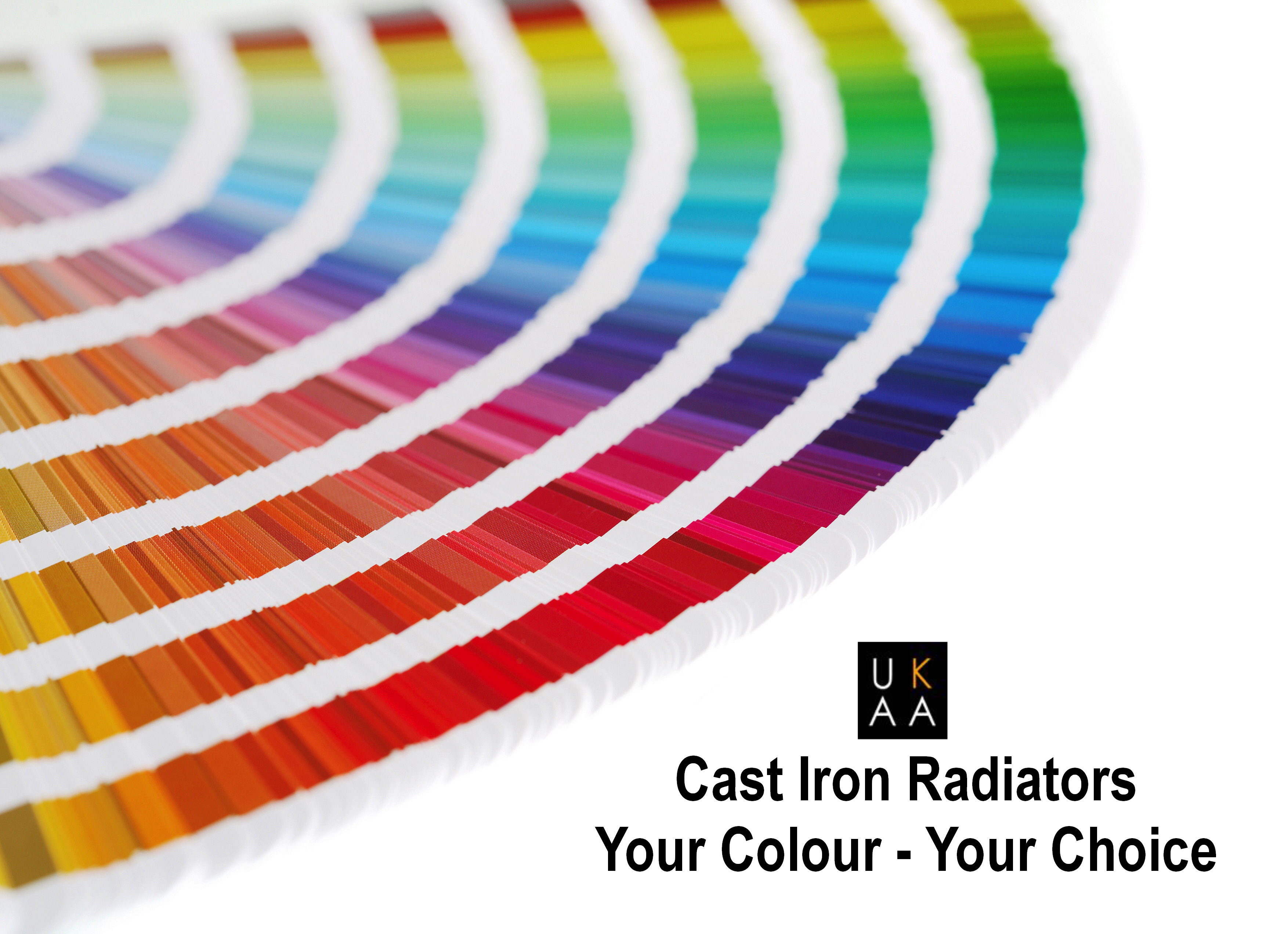 UKAA Cast Iron Radiators Colour Choice