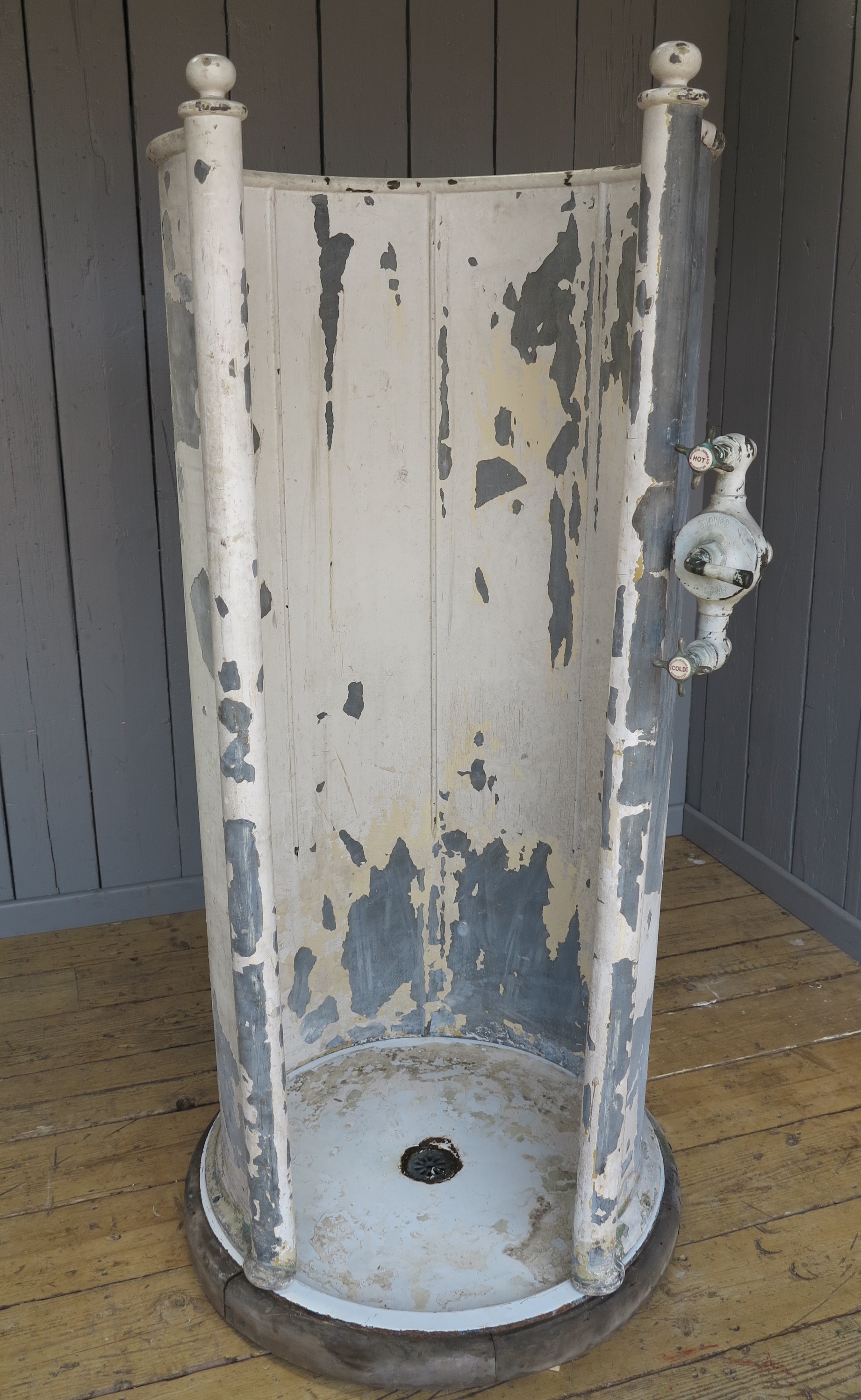 victorian shower enclosure cast iron bath room 