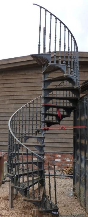 spiral staircase for sale cast iron reclaimed spiral stair case