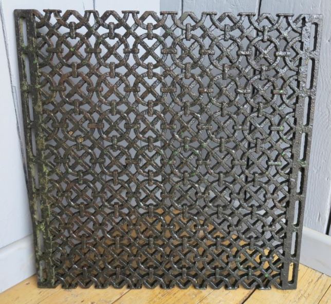 floor grille cast iron reclaimed for sale victorian 