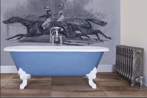 bath cast iron baths carron bathroom new bespoke colour painted polished quality