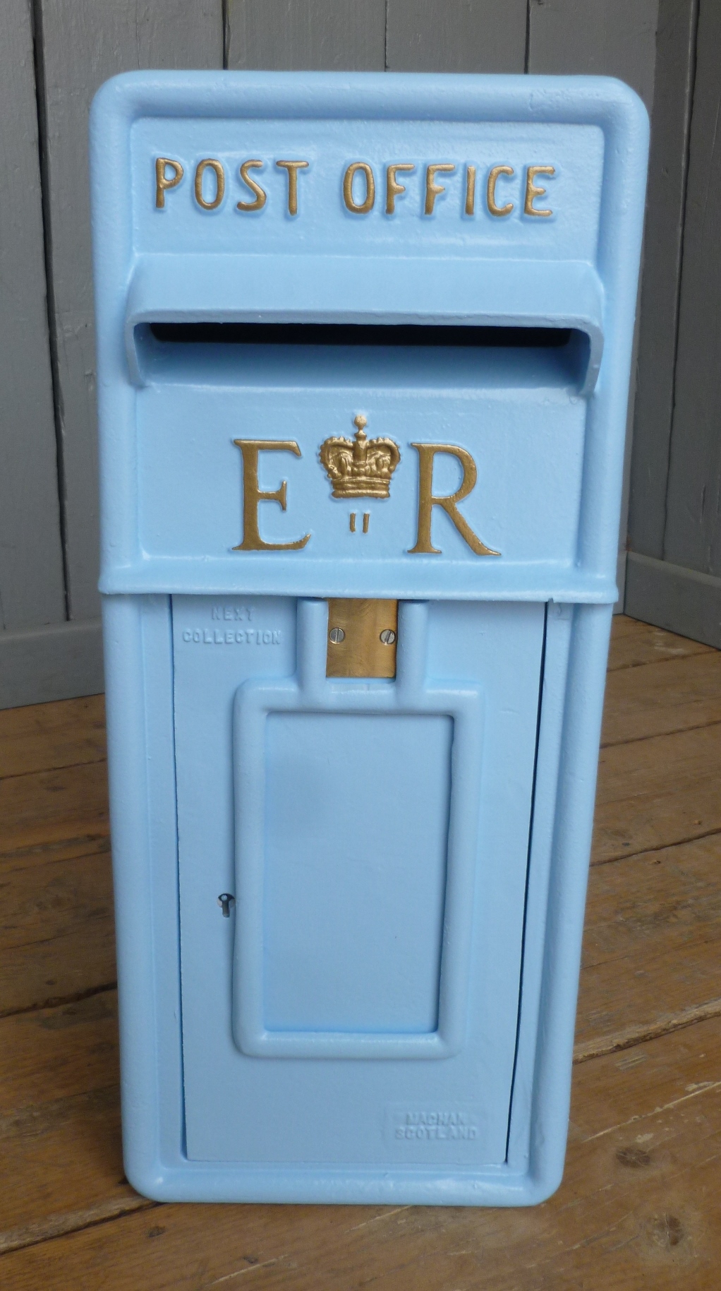 royal mail post box bespoke for sale antique colour 