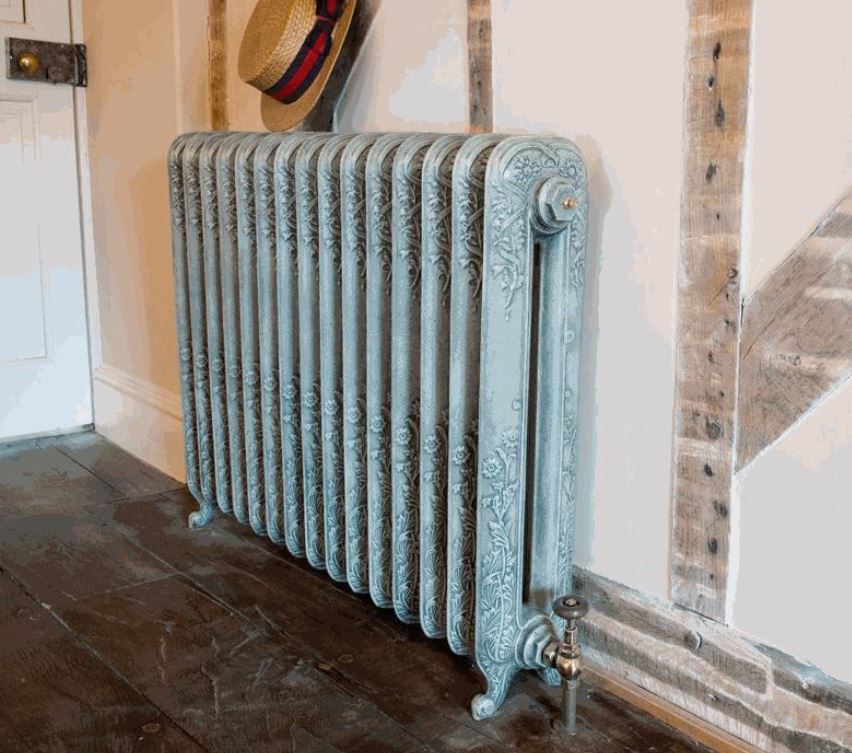 radiator cast iron carron ornate victorian home painted bespoke