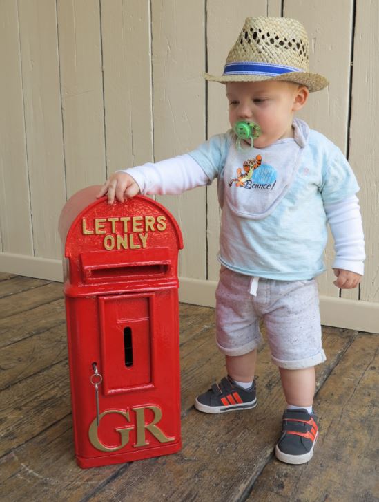 UKAA have original old red Royal Mail Post Boxes and antique letter boxes for sale that have been fully refurbished including chubb lock and key