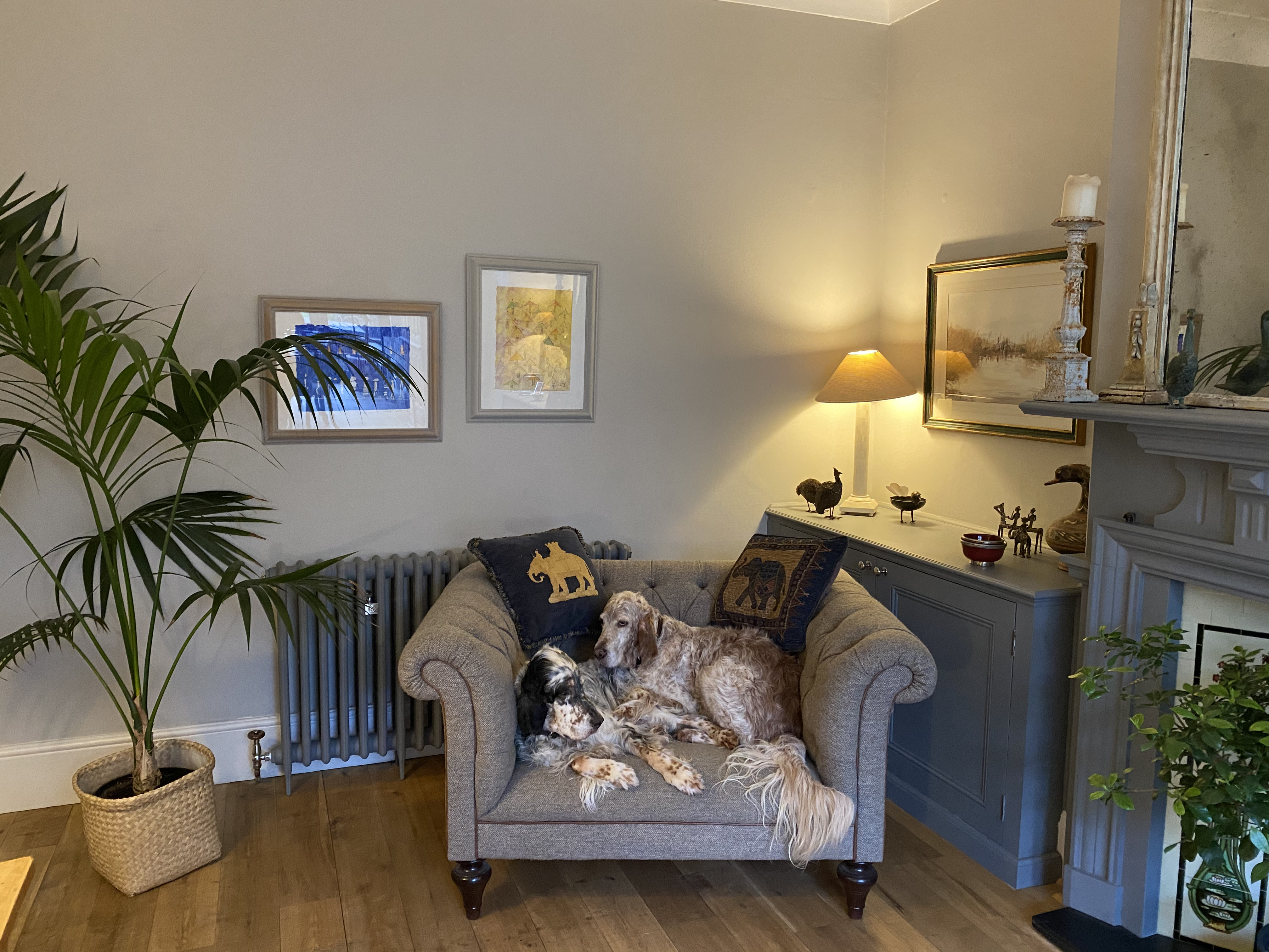 Installed Carron Victorian 4 Column Cast Iron Radiator