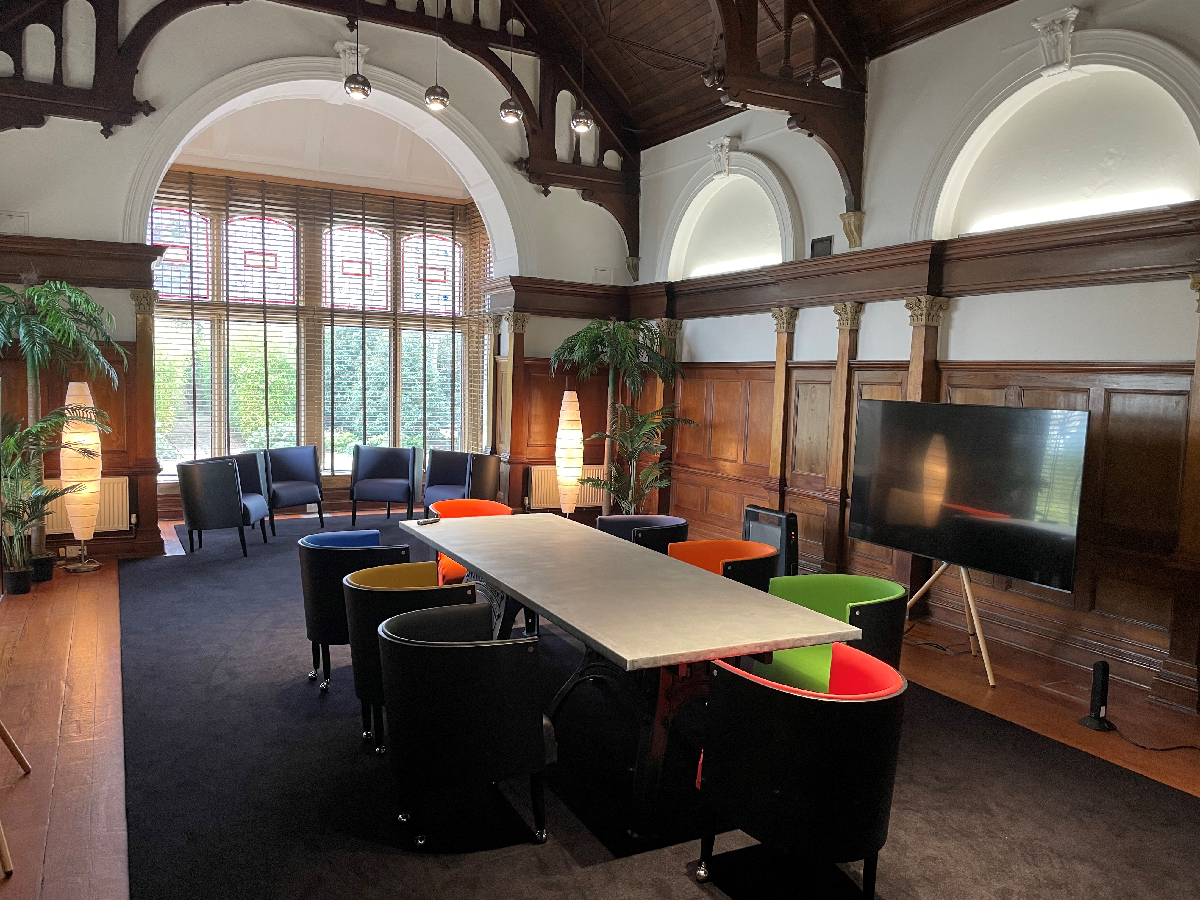 Zinc Tables Made For Conference Rooms