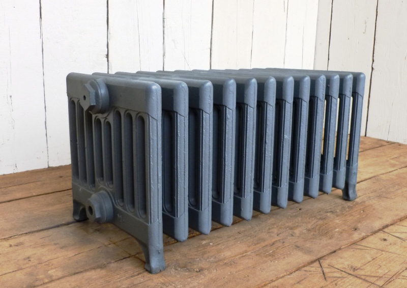 We have a selection of quality cast iron radiators in a primer finish ready for next day delivery or to be collected from our Antiques shop in Cannock Wood.