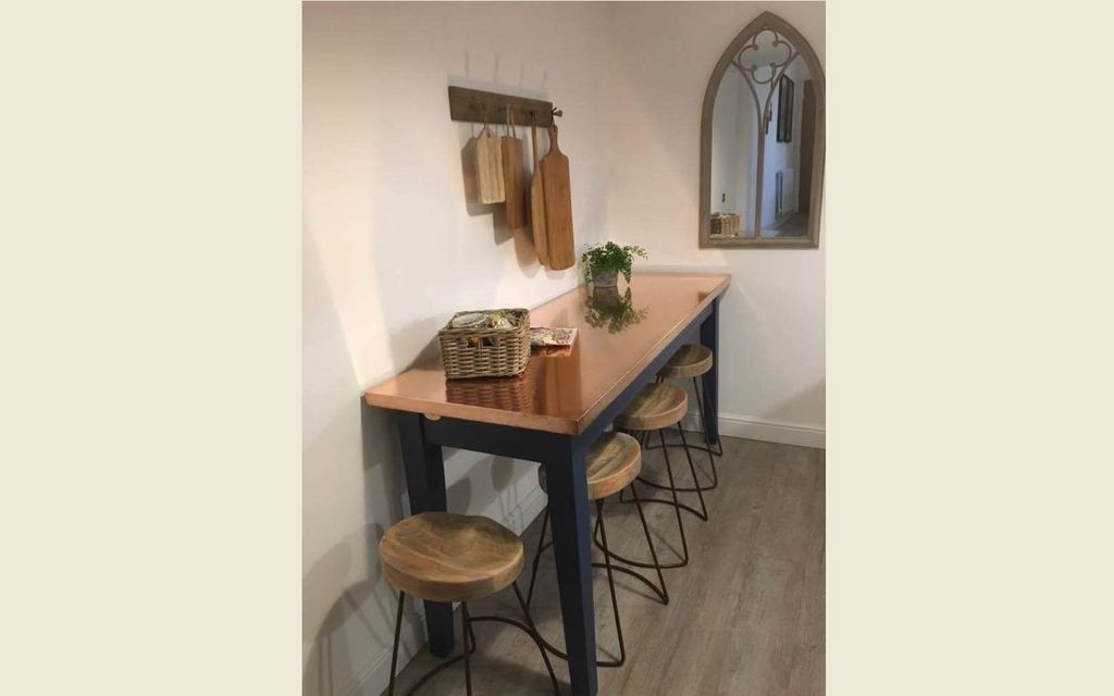 At UKAA we bespoke make metal top kitchen worktops and dining tables made from natural metals such as zinc,copper and brass in sizes and designs of your choice=