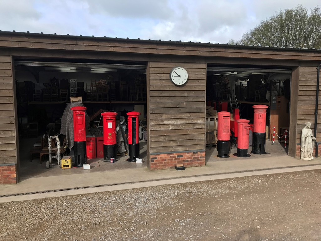 At UKAA we supply fully restored Royal Mail pillar boxes and post boxes worldwide