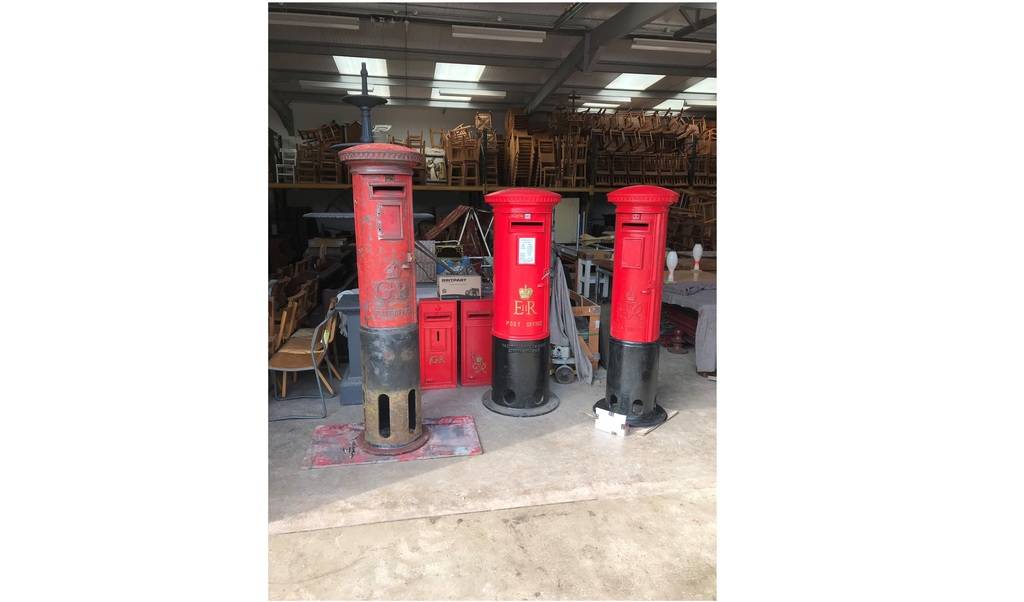UKAA can supply you with an original post box formerly used by Royal Mail. Your box will be painted to a very high standard in the colour of your choice, The poles can also be purchased from us at UKAA