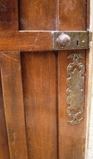 Image 5 - Reclaimed Antique Oak Door with Frame