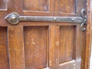 Image 2 - Reclaimed Antique Oak Door with Frame