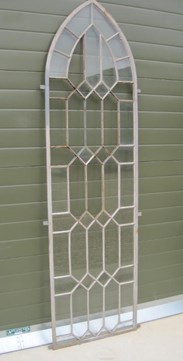 Image 4 - Coalbrookdale Cast Iron Gothic Arched Window Frame