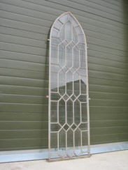 Image 6 - Coalbrookdale Cast Iron Gothic Arched Window Frame