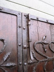 Image 3 - Reclaimed Antique Oak Pair of Doors