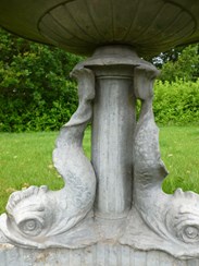 Image 4 - Coalbrookdale Lead Antique Reclaimed Fountain