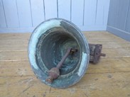 Image 5 - Antique Bronze Bell On Wooden Frame