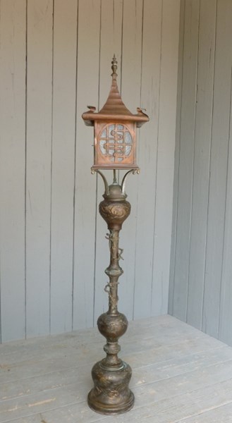 Meiji Period Japanese Lantern