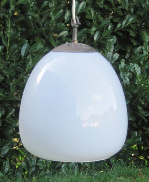 Antique Glass Globe Light Fitting