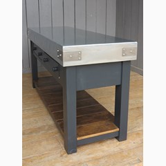6" Thick Natural Zinc Top