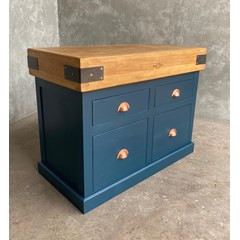 Antique Butchers Block On a Bespoke Base