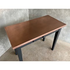 Antique Finish On Copper Table 