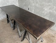 Antique Finish Zinc Table Top 