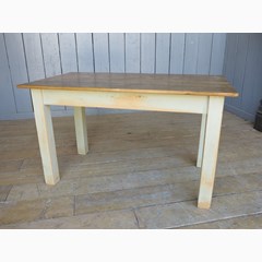 Antique Reclaimed Floorboard Table Top