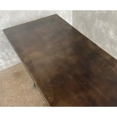 Antiqued Zinc Table Top