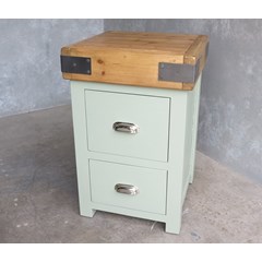 Bespoke Made Butchers Block With Drawers 