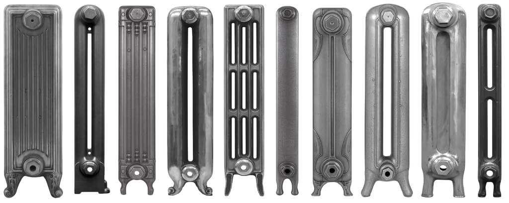 Hand Burnished painted radiators