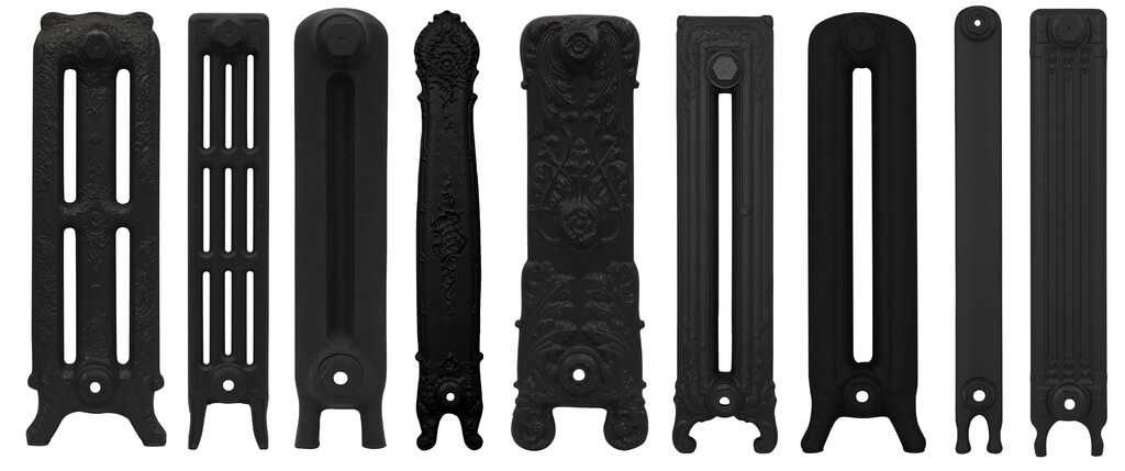 The Satin Black finished radiator - UKAA
