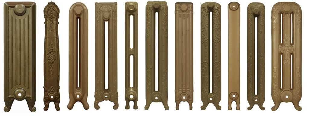 UKAA radiator in Hammered Gold