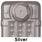 Painted radiator in Silver