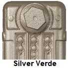 Silver Verde painted radiator