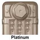 Platinum Finish Carron radiator