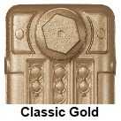 Radiator painted in Classic Gold