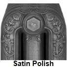 Radiator finishes: Satin Polish