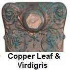 Radiator finishes: Copper Verdigris