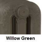 Willow Green radiator paint finish