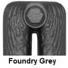 Foundry Grey painted radiator