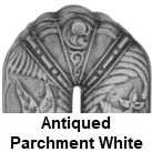 Painted radiators from UKAA: Antiqued Parchment White Colour