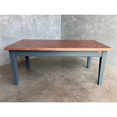 Copper Kitchen Table In An Antique Finish 