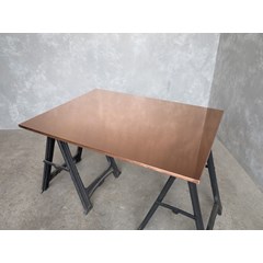Copper Table Top in Natural Finish